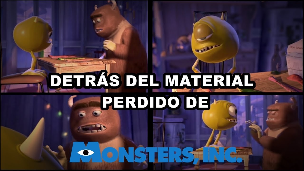 La verdad detrás del MATERIAL PERDIDO de MONSTERS INC