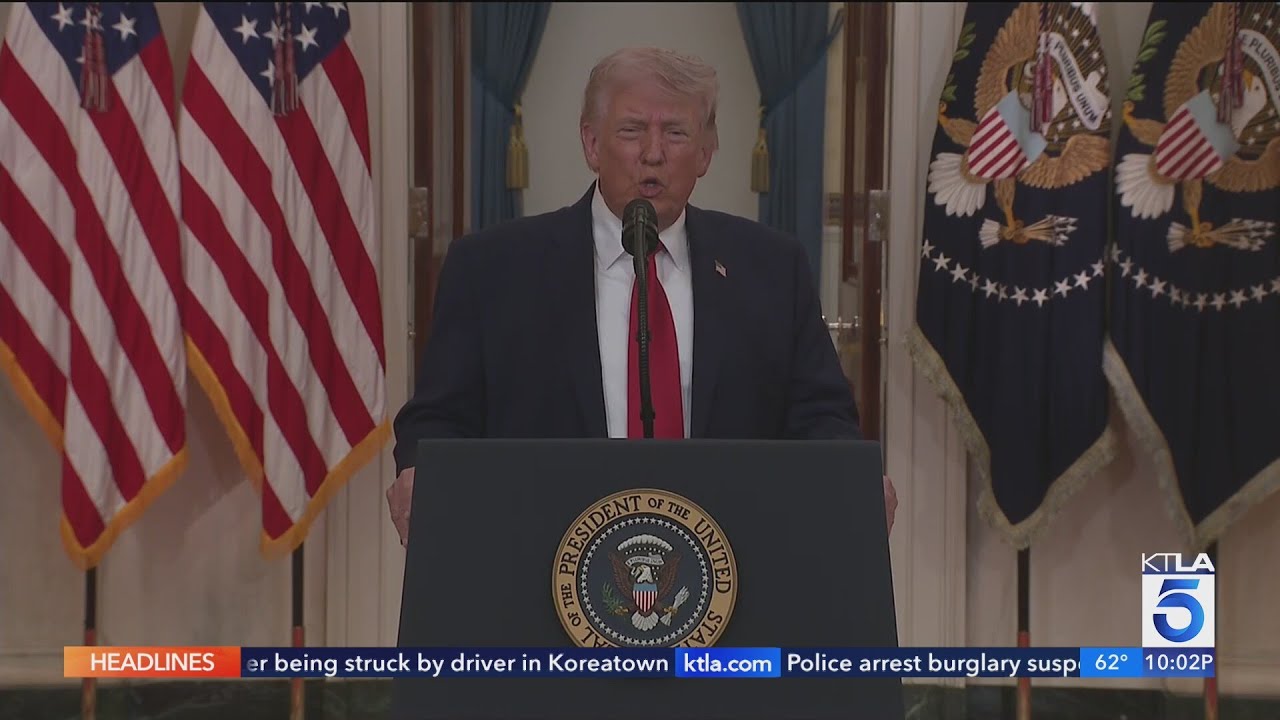 President Trump Iran war in prime-time speech to nation