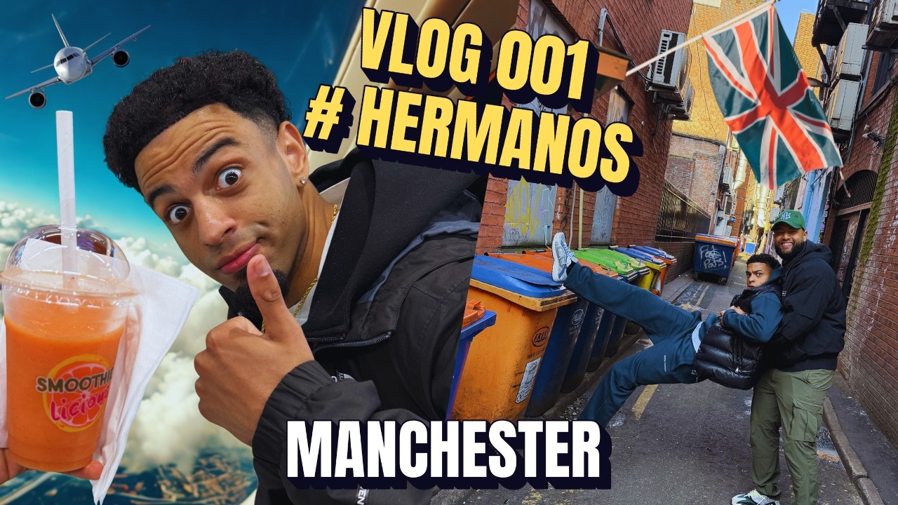 Een dag in MANCHESTER met de Hermanos🇬🇧