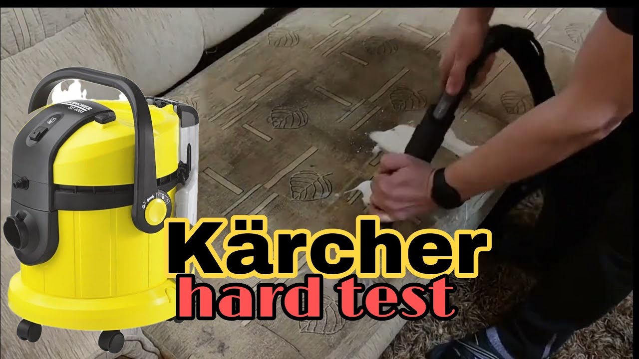 Can the Kärcher SE 4001 cope with a 16-year-old sofa?-Make sure to watch this video before buying