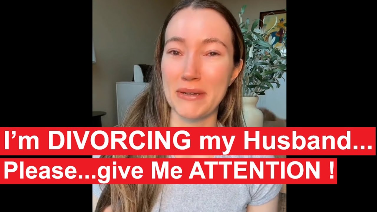 Woman DIVORCES her Husband then IMMEDIATELY starts CRYING for attention on Tik Tok !