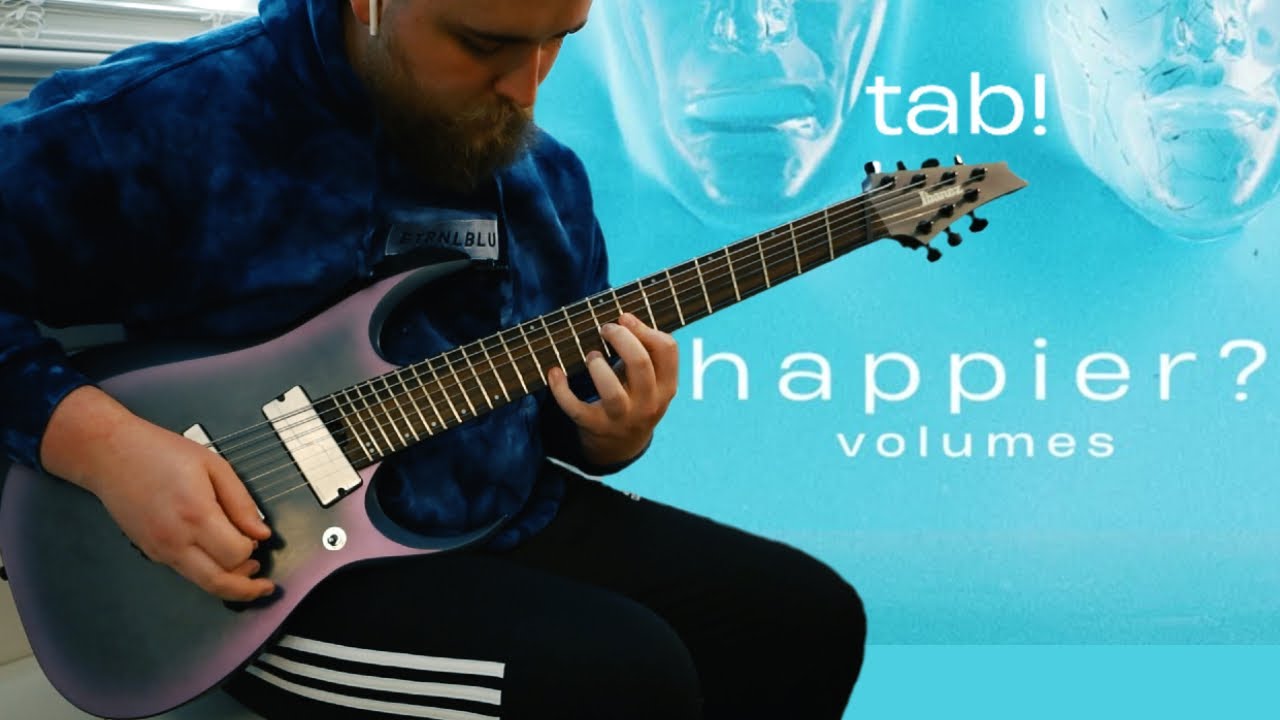 Volumes - Happier? (Guitar Cover + TAB)