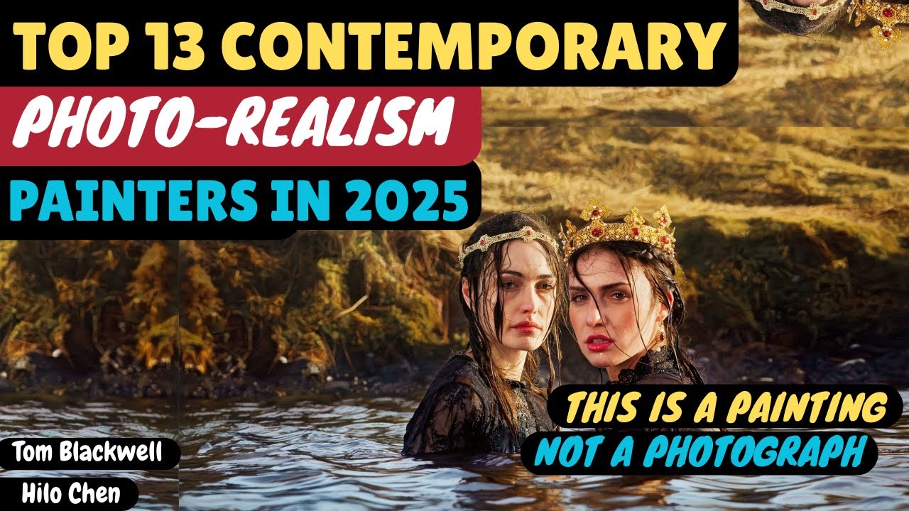 TOP 13 CONTEMPORARY PHOTO REALISM PAINTERS OF OUR TIME