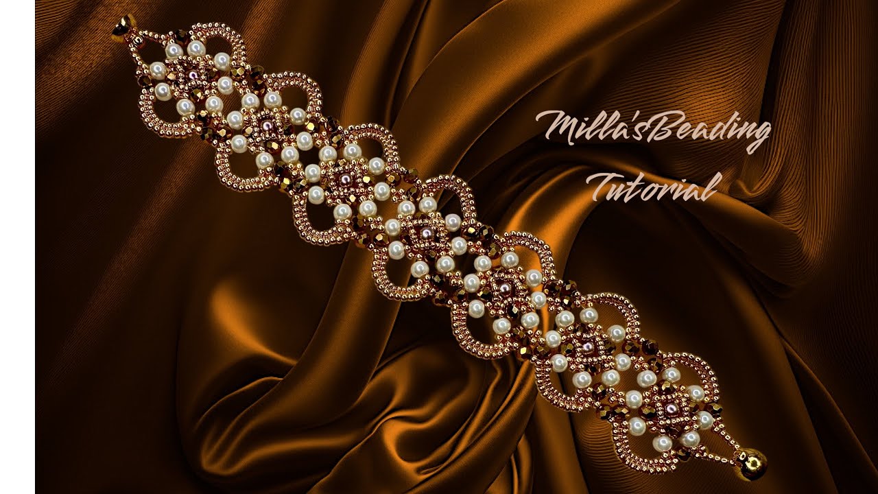 Queen Beaded Bracelet 💎 #diy #beads #beadsjewellery #handmadejewelry #beadingtutorials