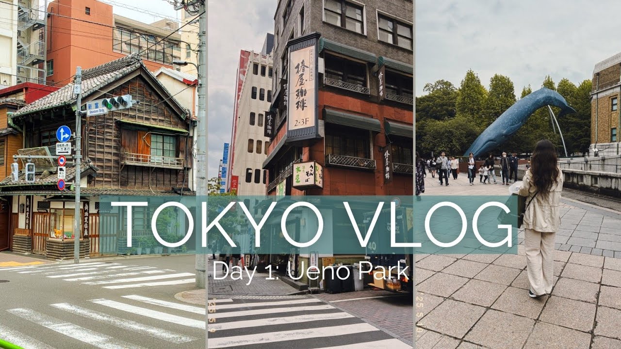 Tokyo 🗼: A day at Ueno Park  🌳 | 5 minutes travel vlog