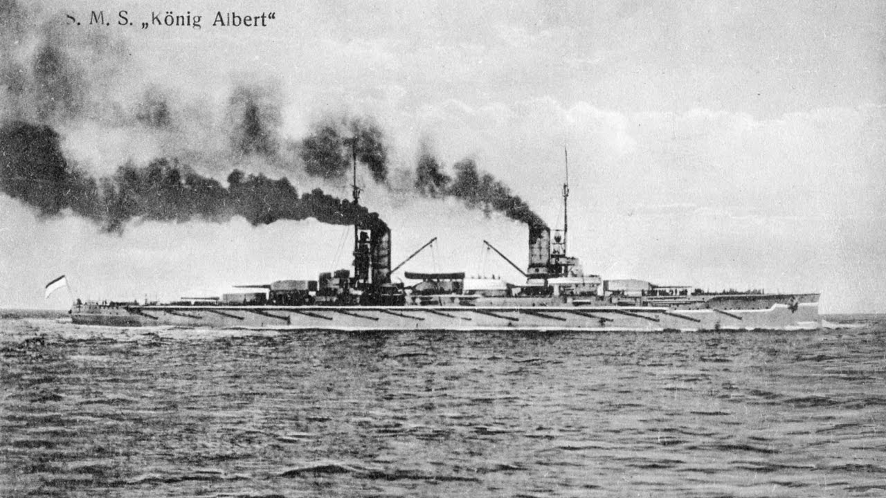 World of Warships: K&ouml;nig Albert, a mighty battleship.