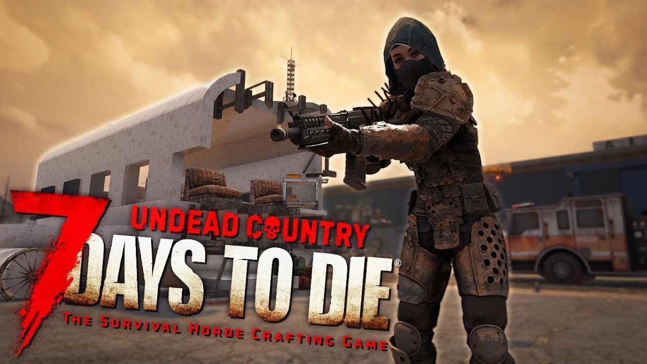 【7DTDMOD】ゾンビだらけのTier6空港を攻略して荒れ地に行く準備を進める「7 Days to Die UndeadCountry」実況プレイ #27