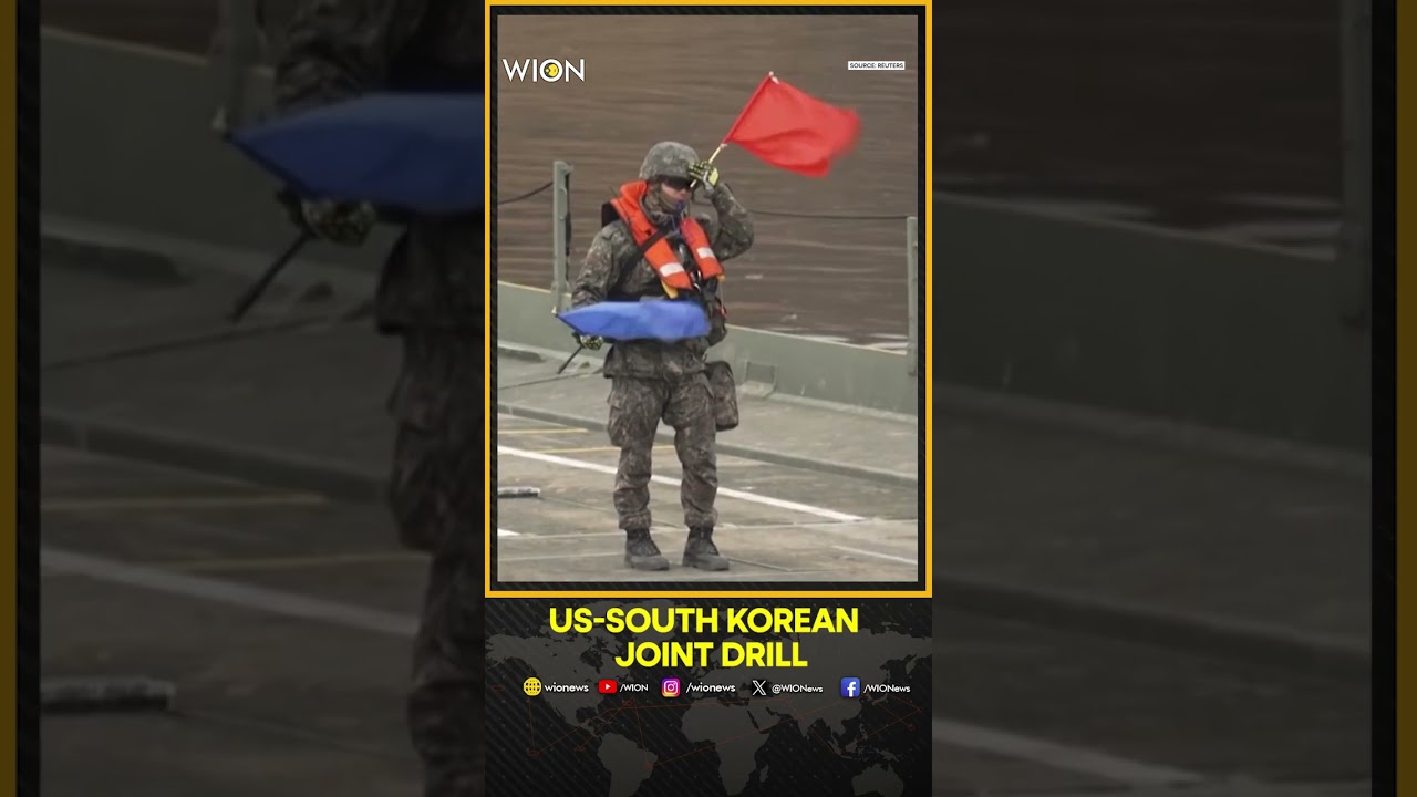 US and South Korean Troops Complete Joint River-Crossing Drill | WION