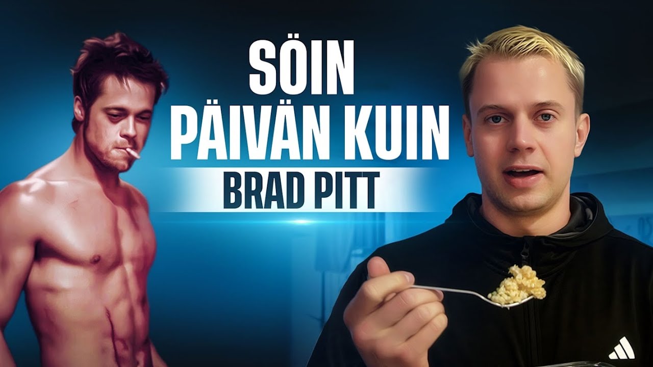 SÖIN KUIN BRAD PITT PÄIVÄN AJAN – BRAD PITT FIGHT CLUB -DIEETTI