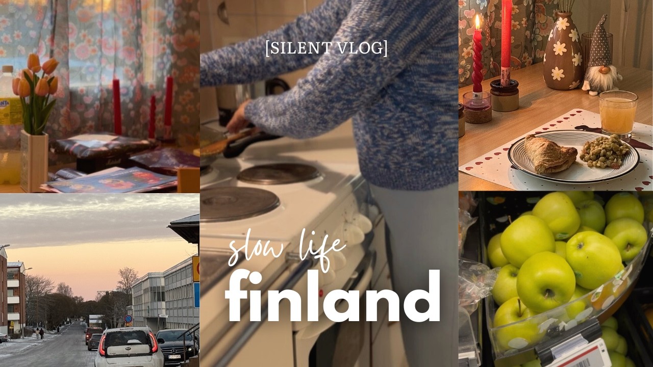 Daily Life in Finland 🇫🇮 | Moving out + Cooking + Grocery Haul 🌷 [ASMR Vlog] #cozyvlog
