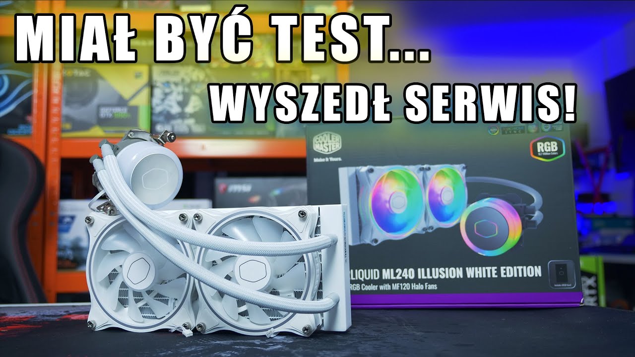 Cooler Master ML240 Illusion  - ładnie podświetlone AIO ale z zaskakującym problemem.
