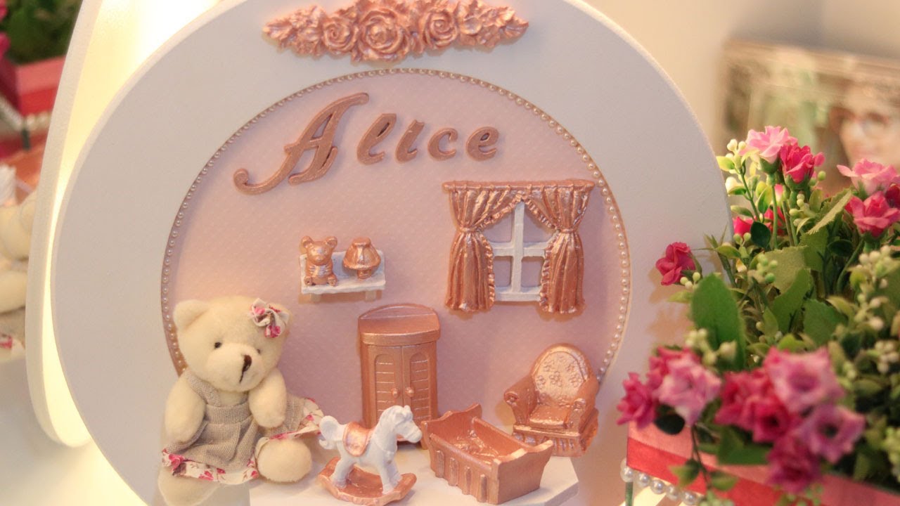 Quadro Porta Maternidade da Alice