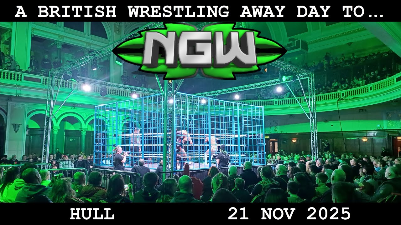 NGW 'Eternal Glory 2025' Steel Cage Team Warfare at Hull City Hall | A British Wrestling Away Day