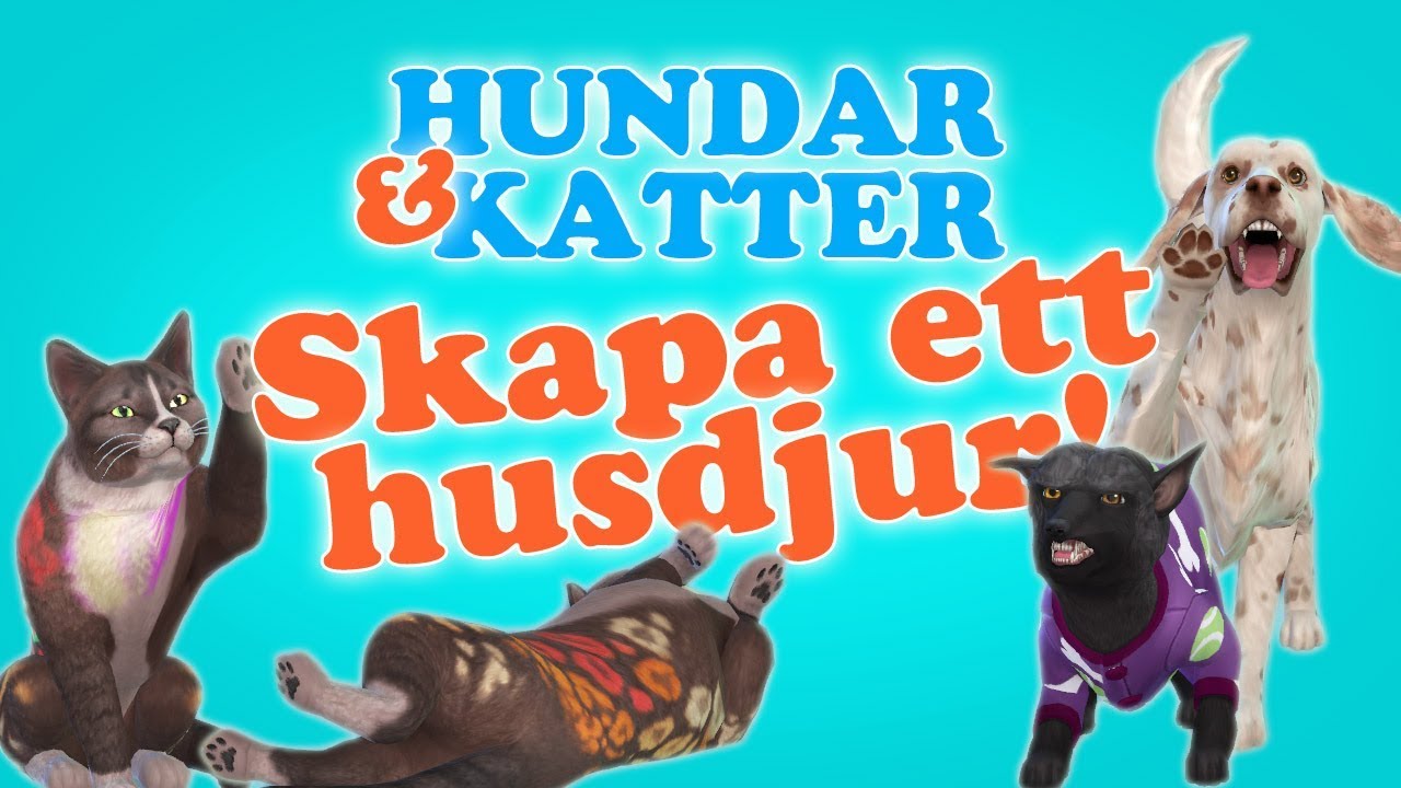 The Sims 4 HUNDAR & KATTER: Skapa ett husdjur - Titt och recension