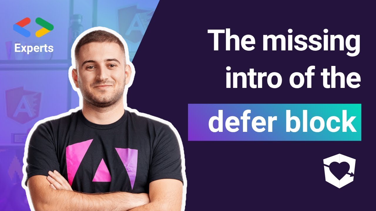 The missing intro of the defer block - Enea Jahollari, Google Developer Expert