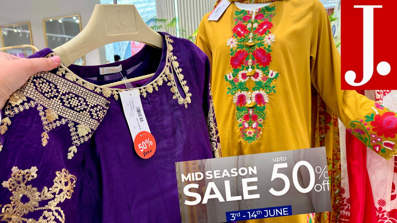 &hearts;️J.Mid Season Sale Flat 50%Off🔥J.Summer Pret Sale 2026&hearts;️J.Sale 2026
