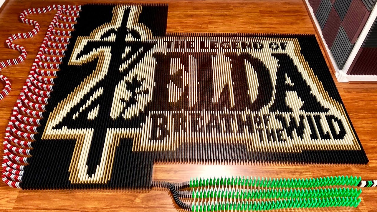 The Greatest Video Games of all Time! (IN 115,384 DOMINOES!)