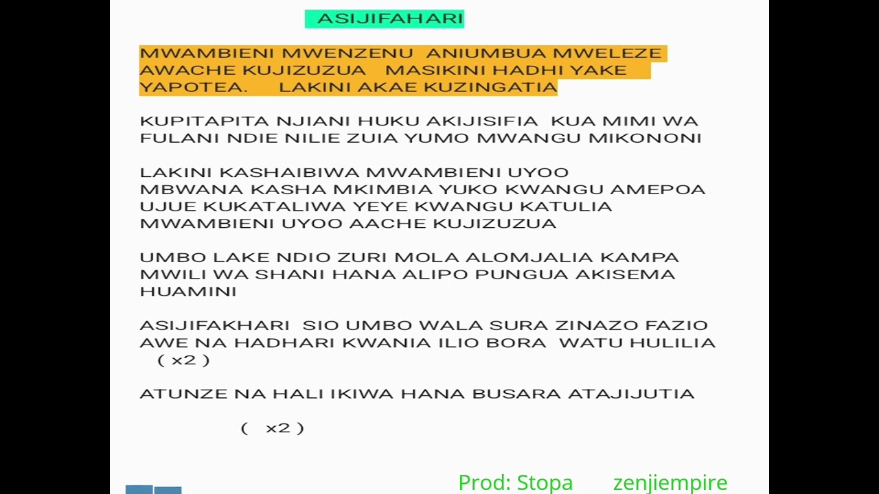 Asijifahari Instrumental