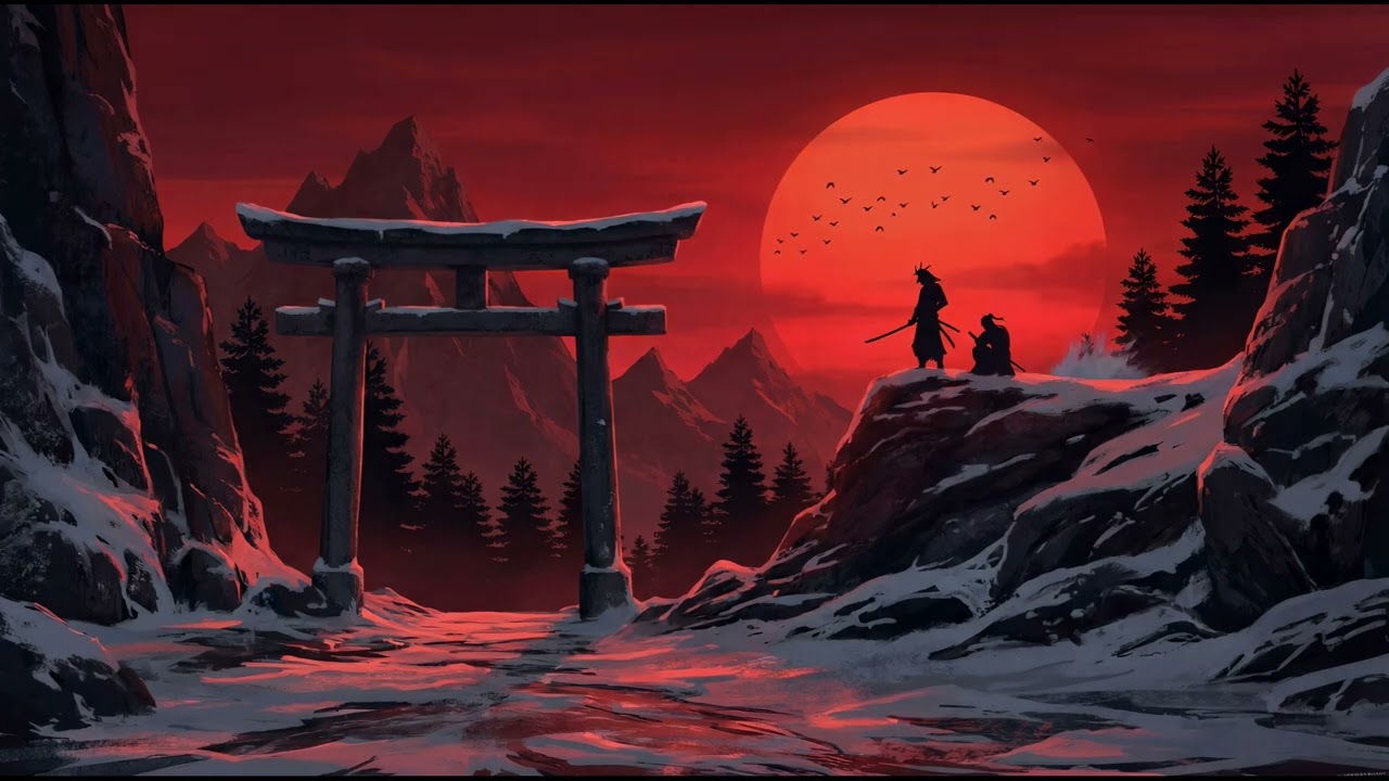 🌘 TSUKI | 月 (Moon) | Dark Japanese Ambient | For Focus & Meditation