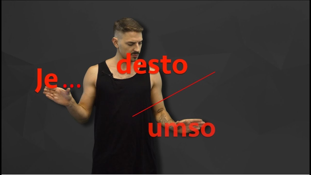 B 16 Je ... desto / Je ... umso – Nebensätze Teil VII
