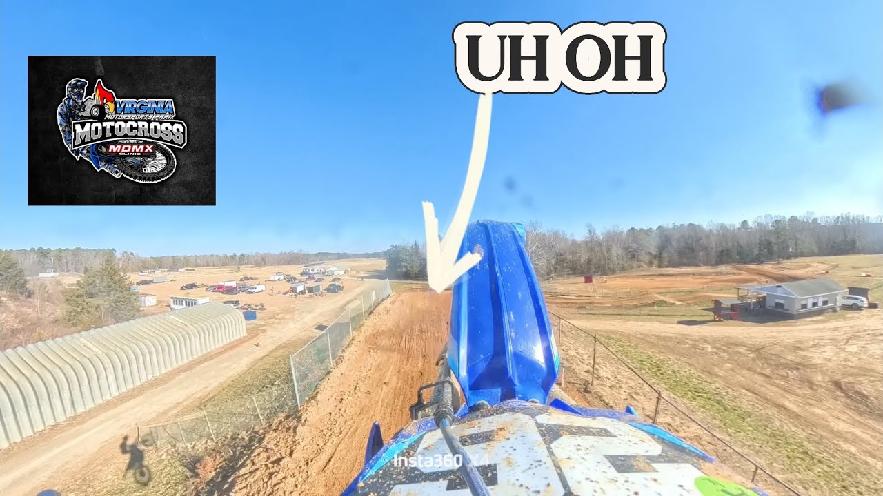 125 B rider at Virginia Motorsports Park Mx