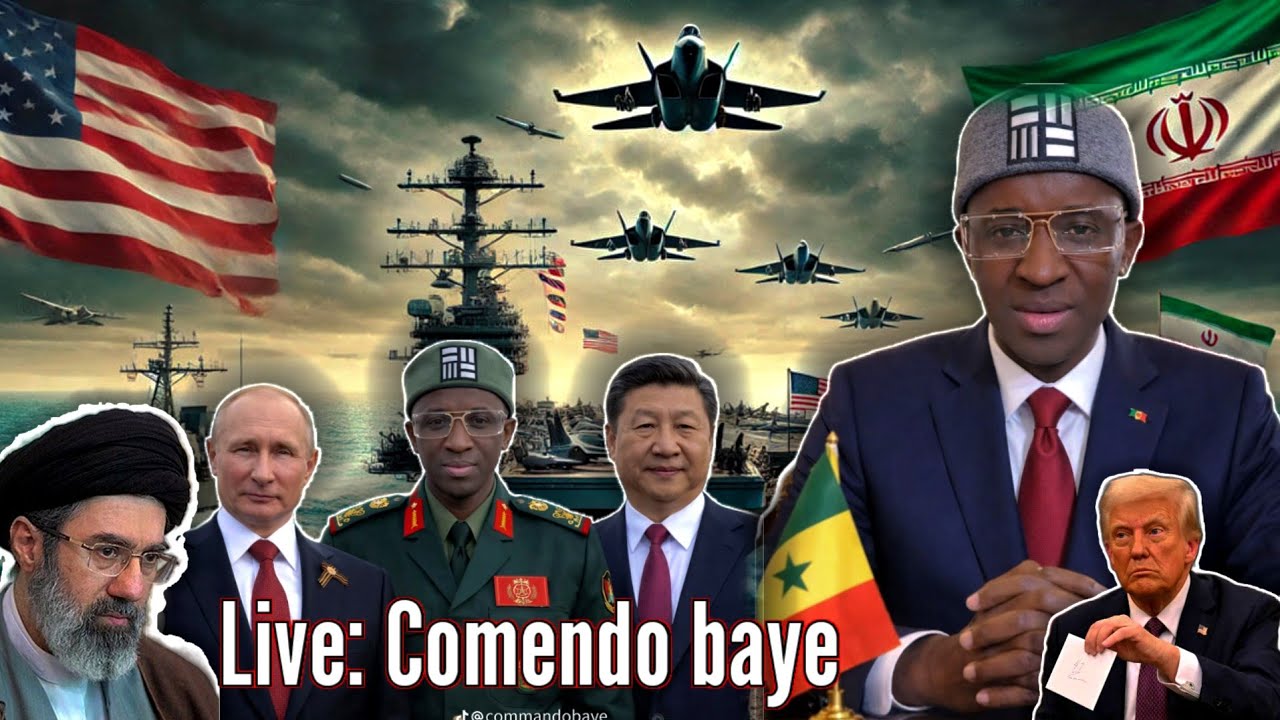 🛑 [En Direct] Comendo baye: Bilan 20 jour De Guerre - Iran _ Usa Et Israël  - 19 /03/2026  