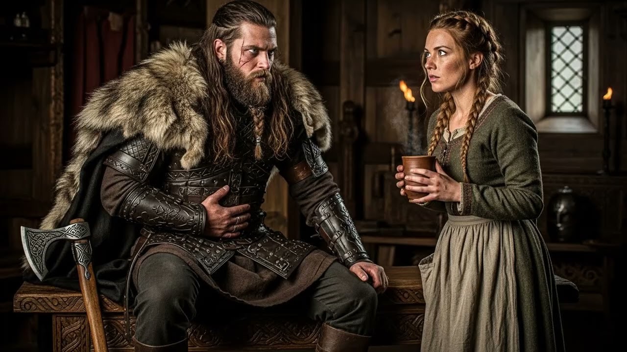 The Viking Earl Was Being Poisoned, Until the Captive English Woman Discovers Everything