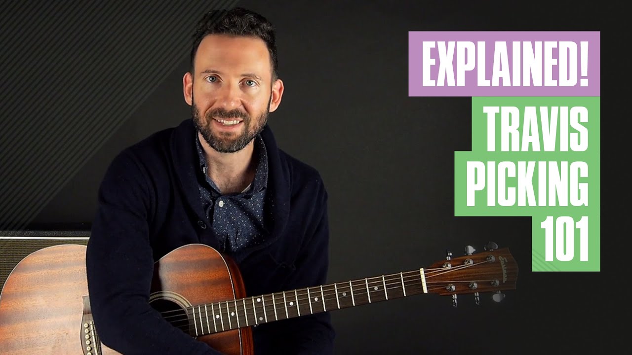 Beginner Travis Picking Guitar Lesson | Guitar Tricks