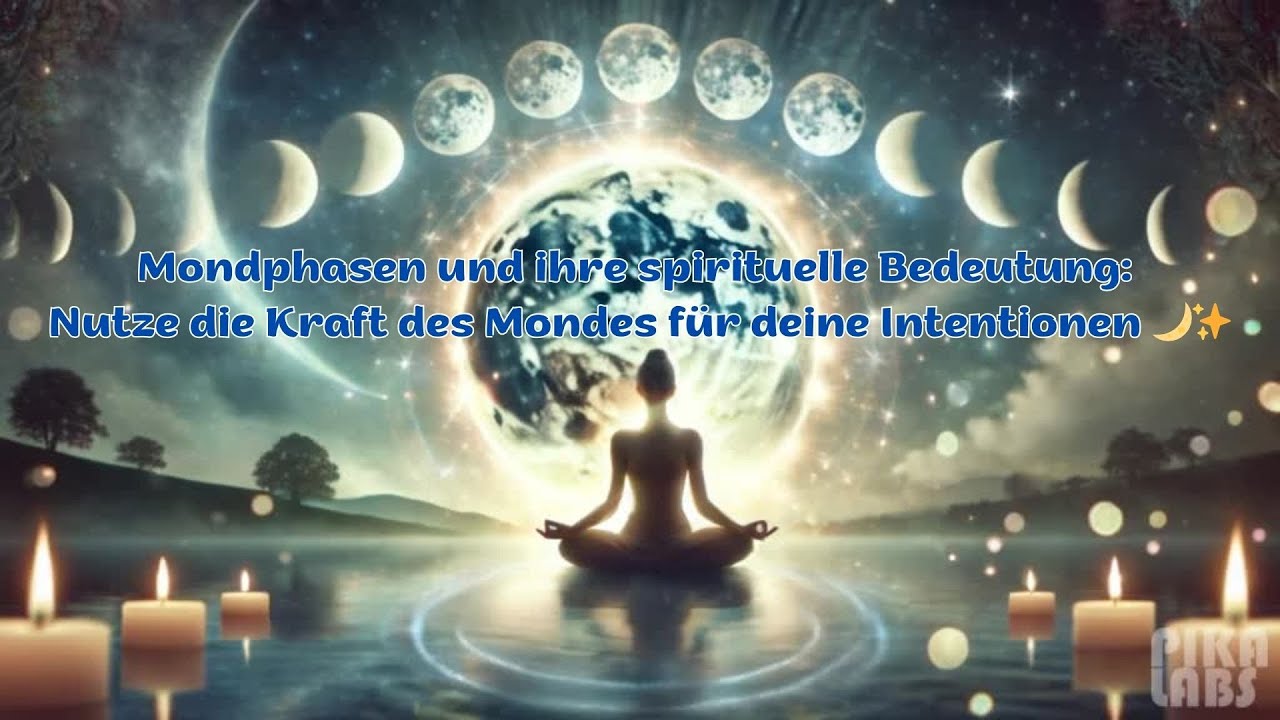 Mondphasen und ihre spirituelle Bedeutung: Nutze die Kraft des Mondes f&uuml;r deine Intentionen 🌙✨