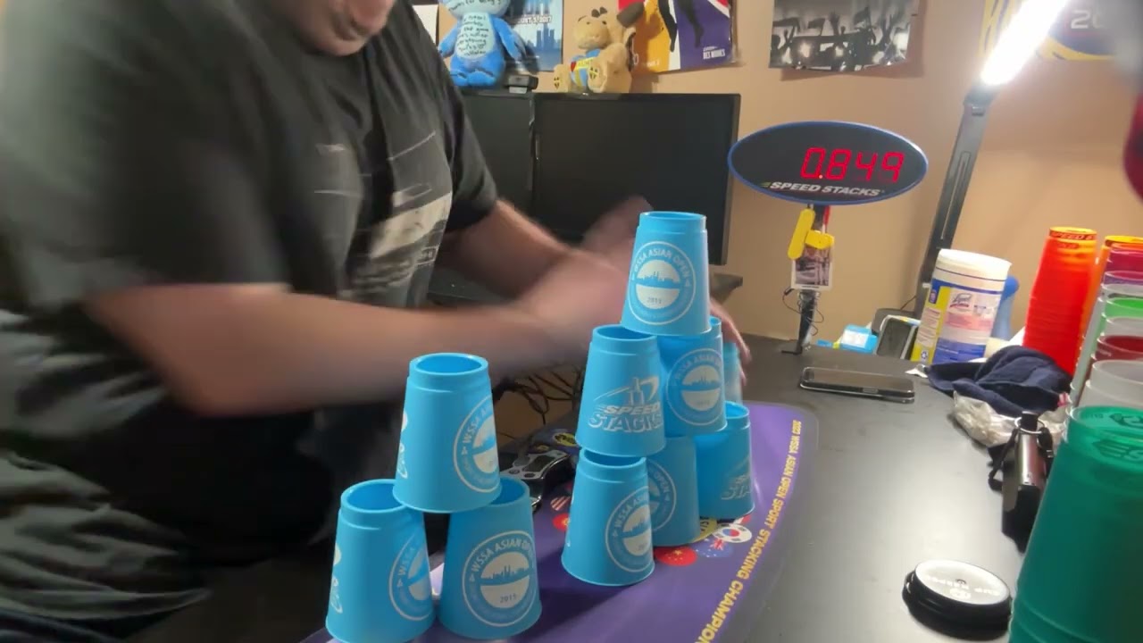 A Four With Every Speed Stacks Pro Series 2 Set (No Music)