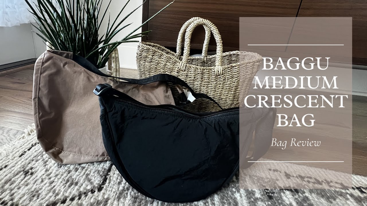 Baggu Medium Crescent Bag | REVIEW & COMPARISON