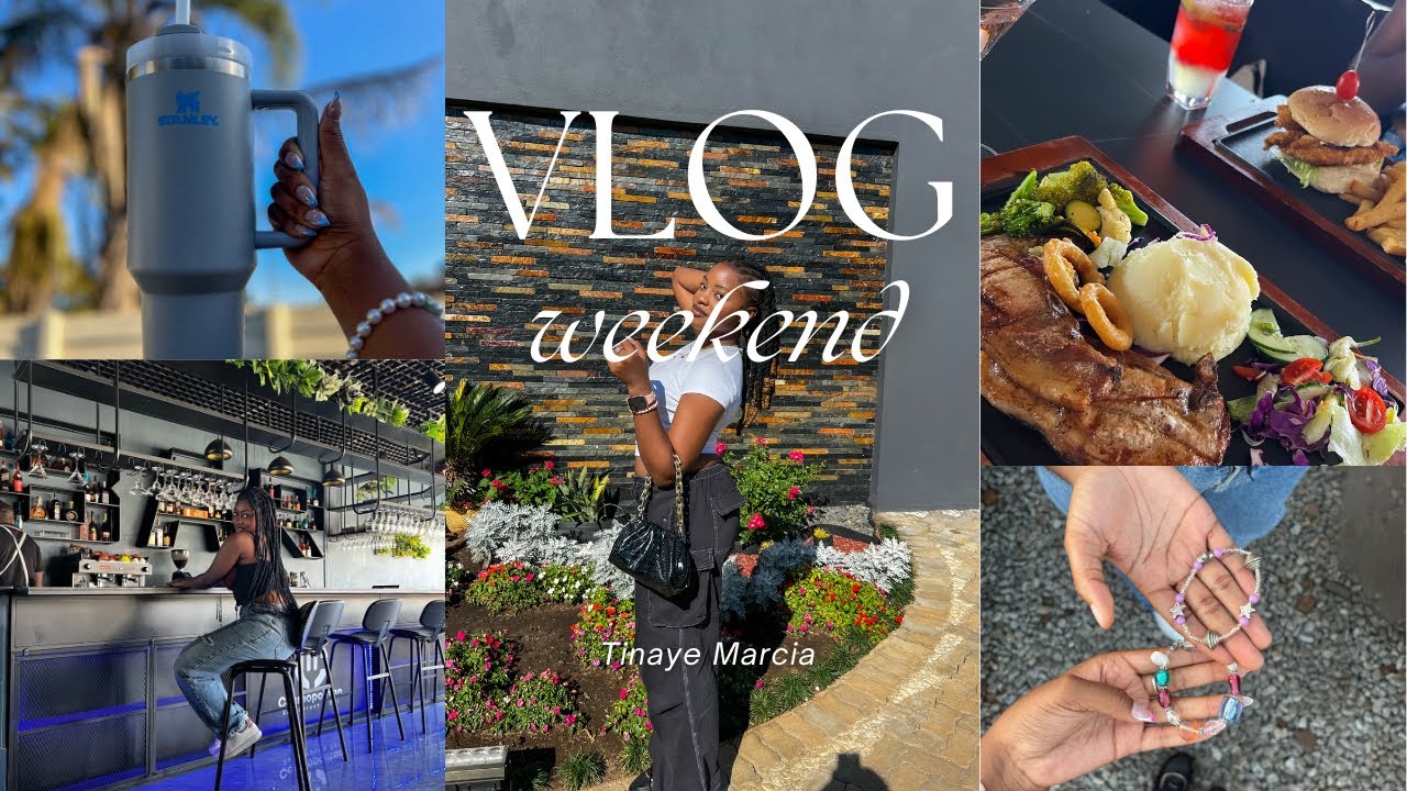 VLOG| nail appointment, lets go to my favourite restaurant in harare
