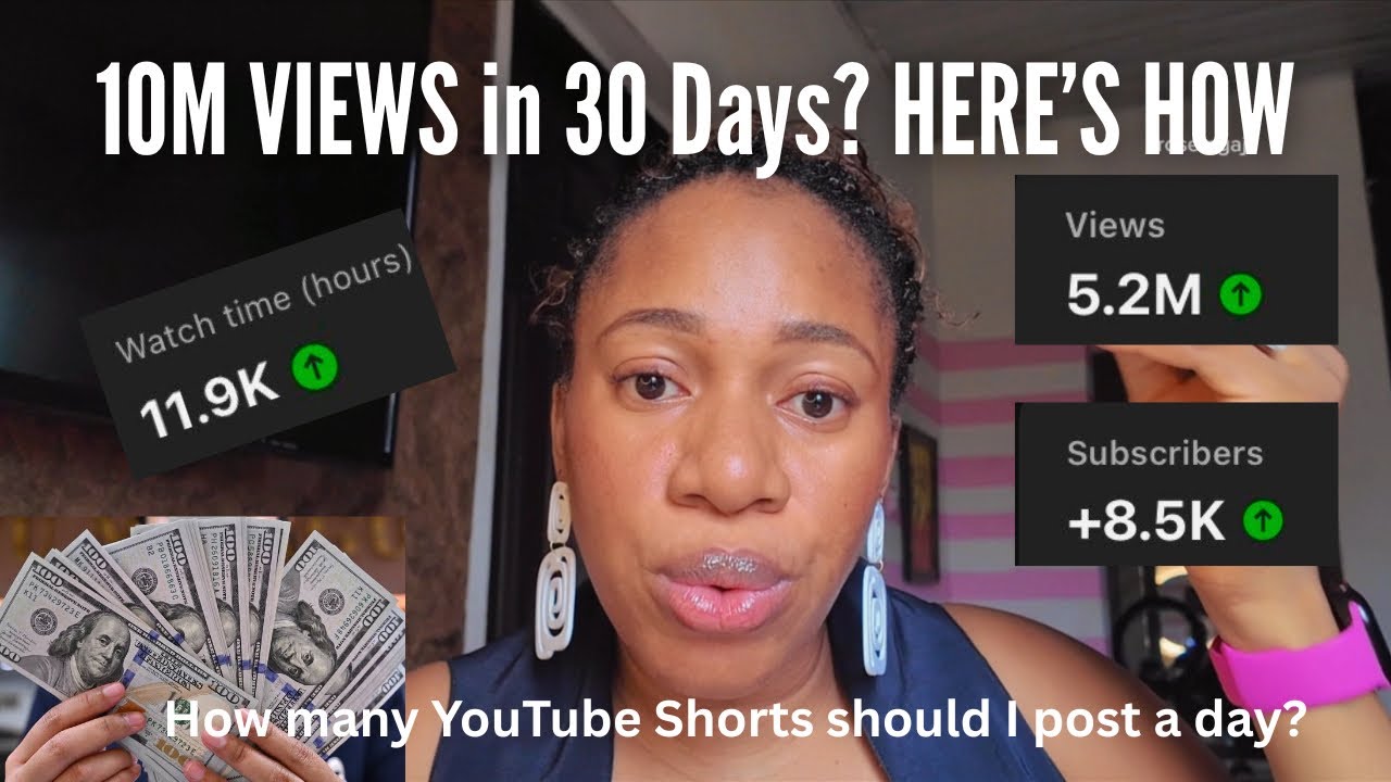 How I Got 10 Million Views on YouTube Shorts in 30 Days | Daily Posting Schedule Explained