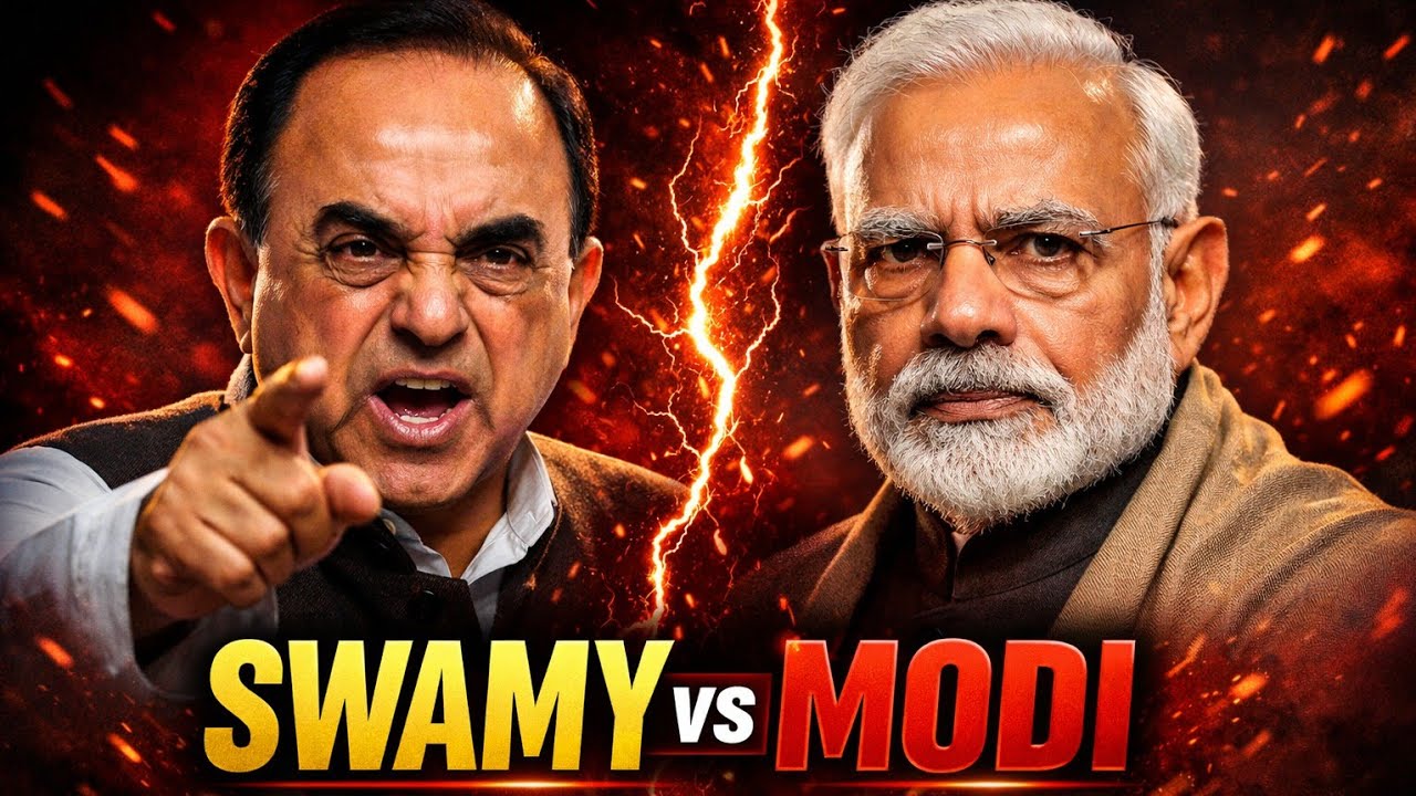Epstein file , subramaniyam swami attack on pm modi