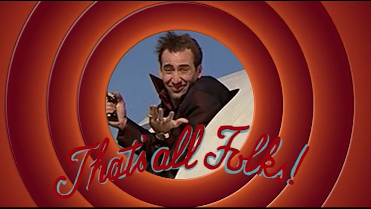 Nostalgia Critic - All Nicolas Cage Looney Tunes Endings (Updated)