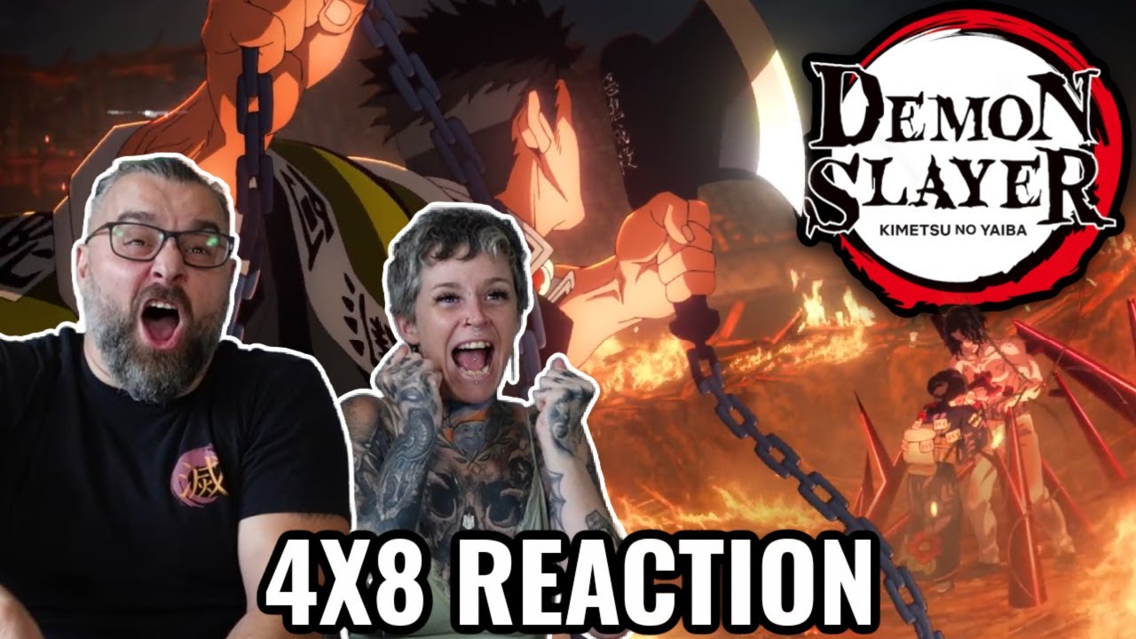 DEMON SLAYER 4X8 REACTION - 
