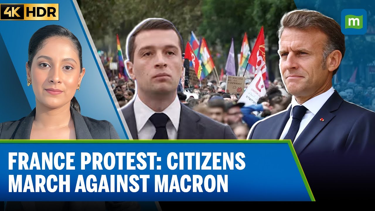 Франция вспыхнула протестами: Макрон на грани, Барделла восстаёт | Новости о протестах в Париже