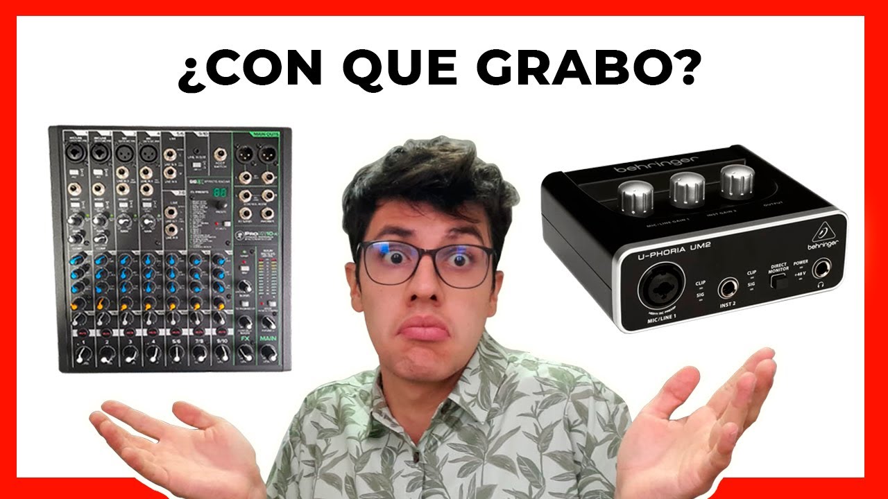 ✅DIFERENCIA ENTRE MEZCLADORA USB E INTERFAZ DE AUDIO ¿CÚAL COMPRAR?