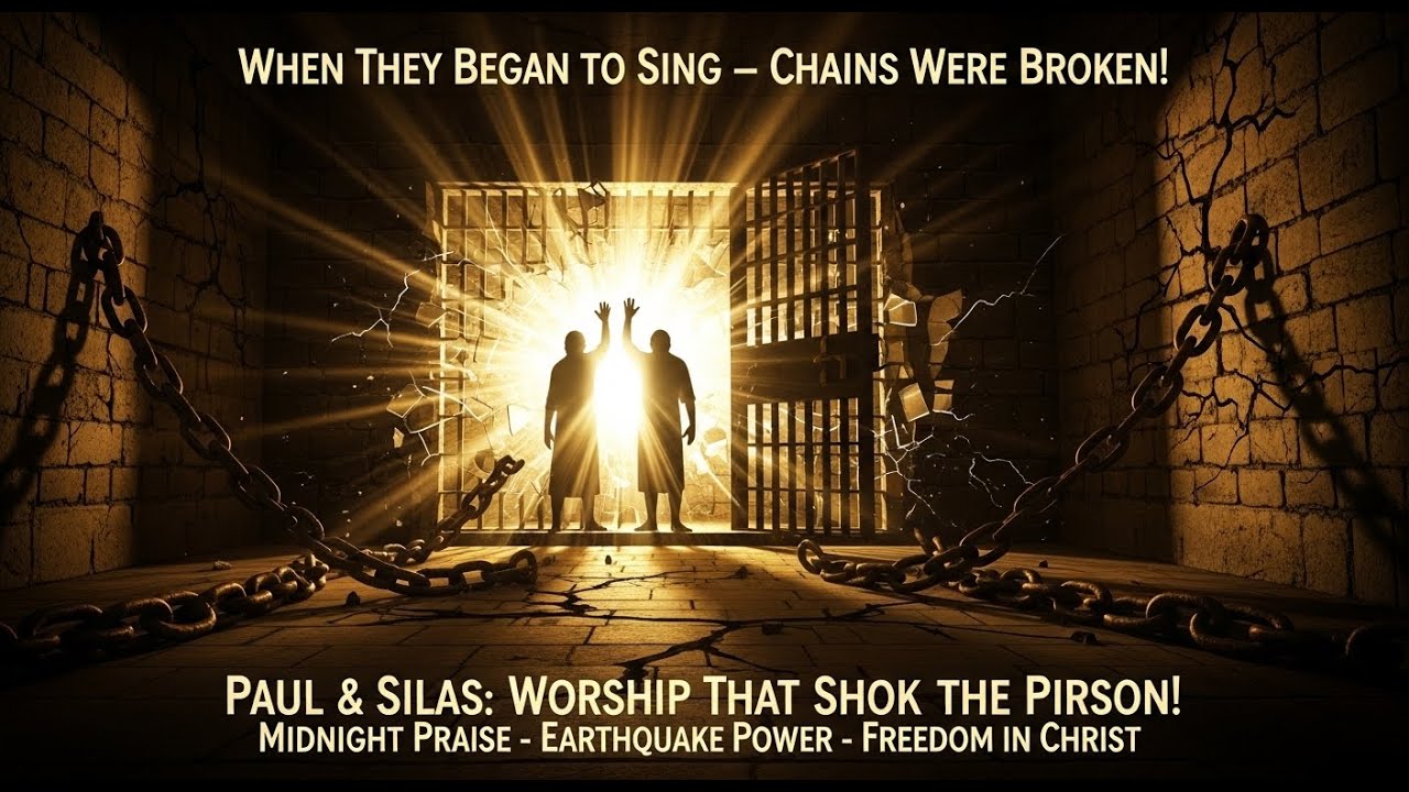 When They Began to Sing — A Powerful Gospel Song on Paul and Silas | Golden Lyrical Hymns