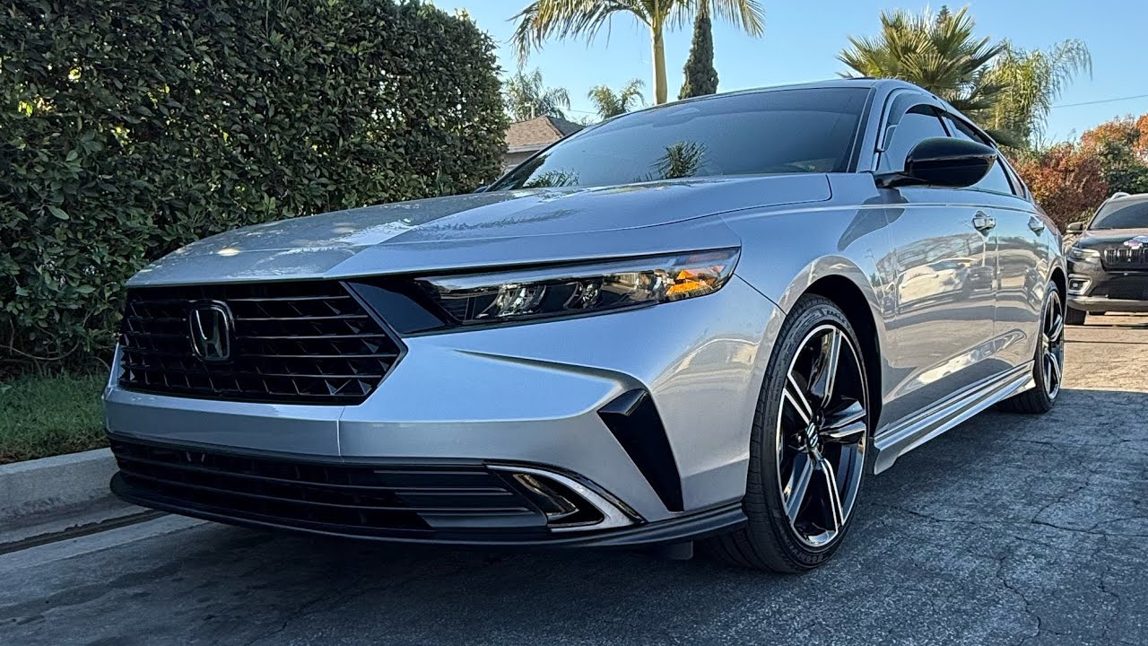 Установка бампера Yofer из 3 частей на Honda Accord 2023-2025 @yoferdesign #11thgenaccord #hondaa...