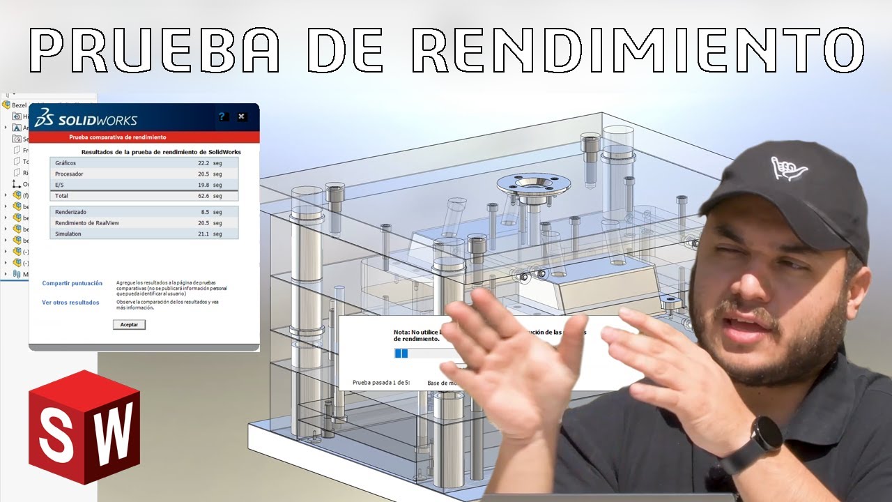 Prueba de rendimiento SolidWorks