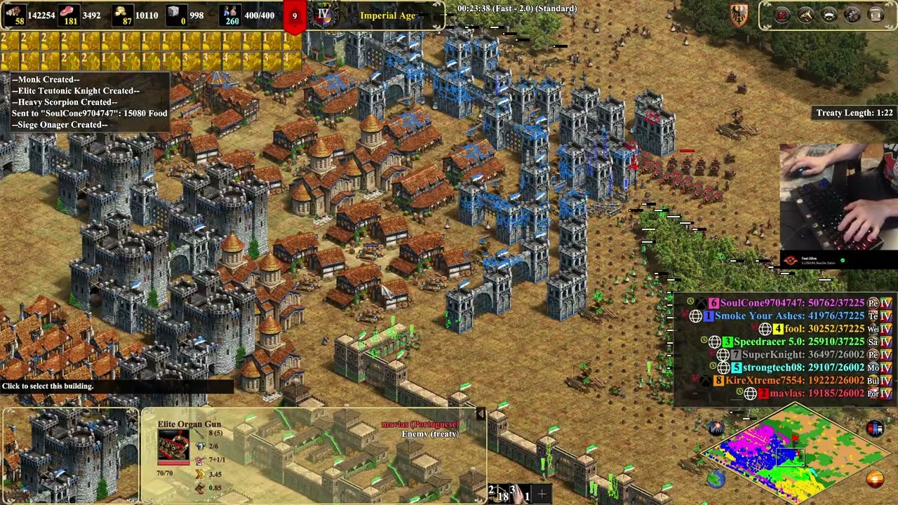 TEUTONS - Pocket Support for SoulCone (PERSIANS) in this one sided game