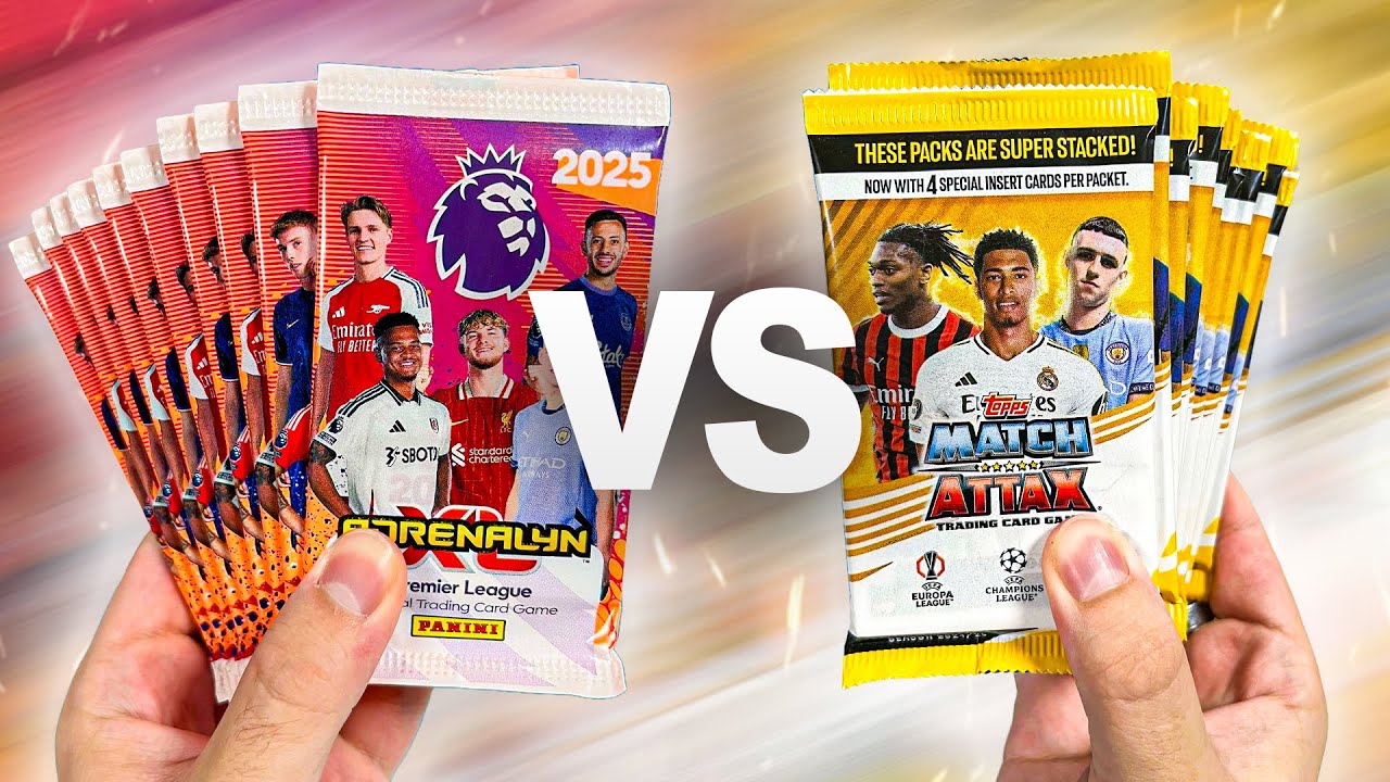 PACK BATTLE!! | Adrenalyn XL & Match Attax 2024/25 (Pack Opening)