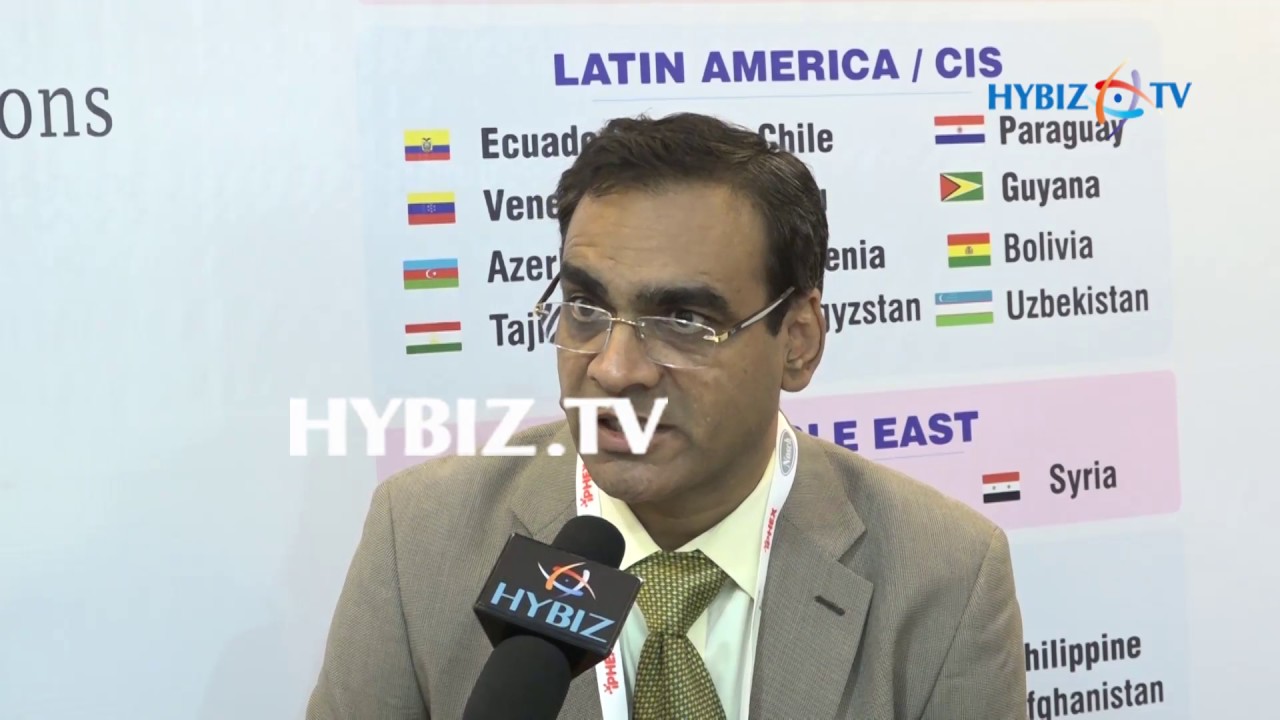 Dr. Bhanu Vaghashia, Globela Pharma | IPHEX 2017 Exhibition Hyderabad | hybiz