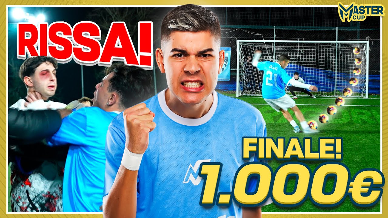 😱⚽️ FINALE da BRIVIDI!! RISSA in CAMPO nel 12 ORE! 1000€ MASTER CUP 🏆
