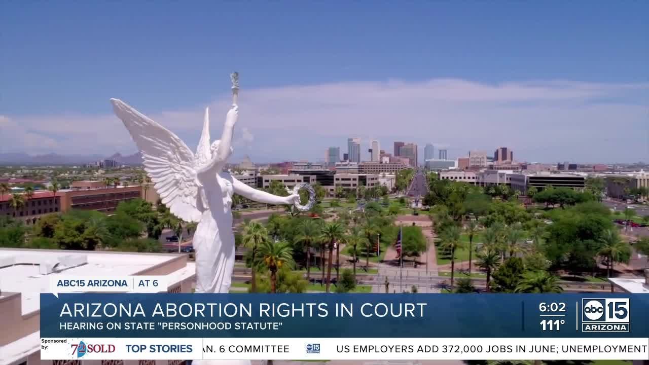 Latest Arizona abortion rights battle centered on 'personhood&rsquo; law