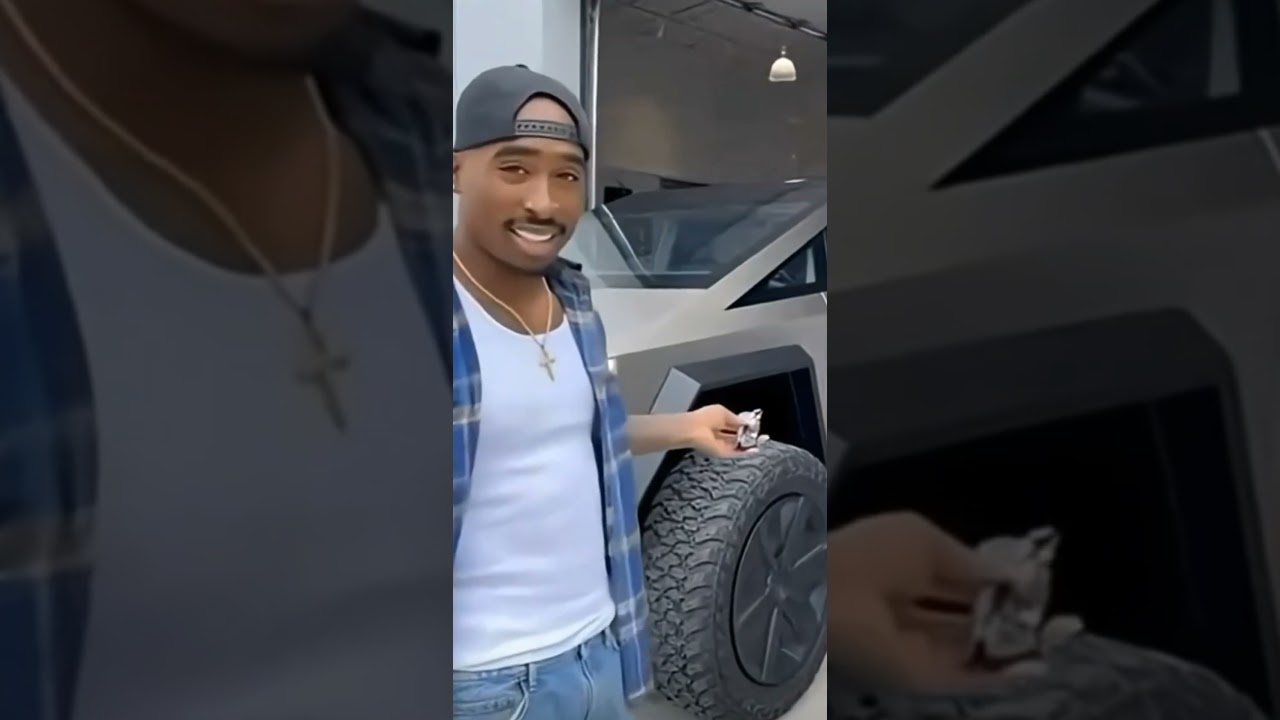 2Pac shopping for CyberSUV/Truck?? 😳 A.I., Sora??