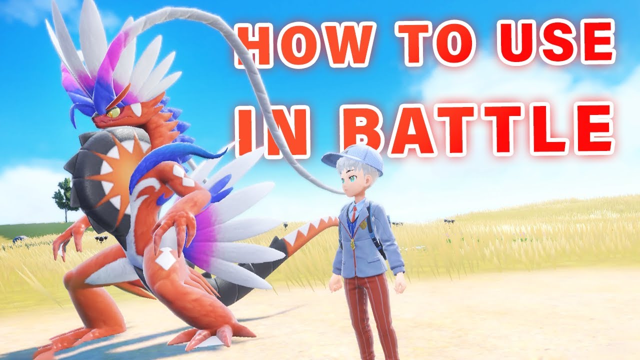 How to Use Koraidon or Miraidon in Battle ► Pokemon Scarlet & Violet