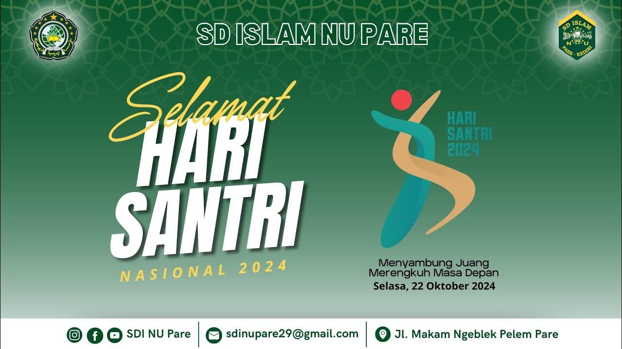 Lagu Hari Santri Nasional 2024 (Menyambung Juang Merengkuh Masa Depan)