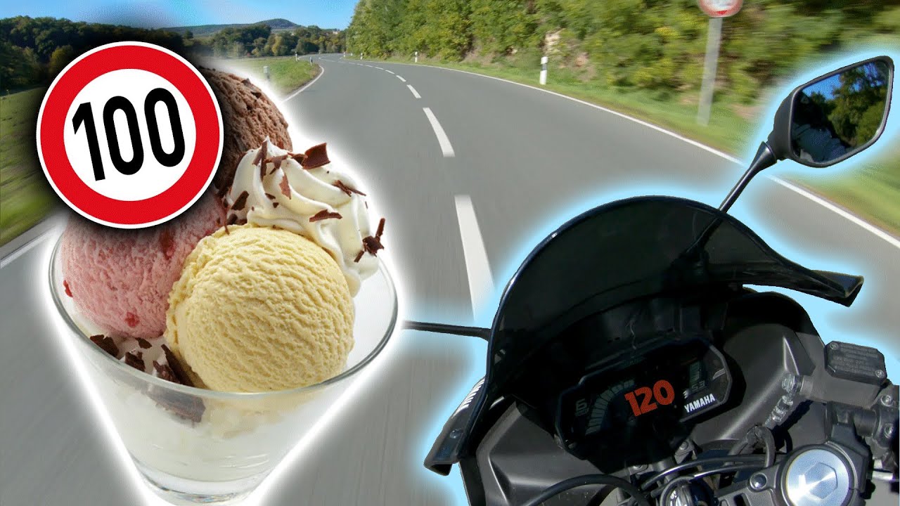 Ich fahre mit der 125er ein Eis essen! | yzf r125